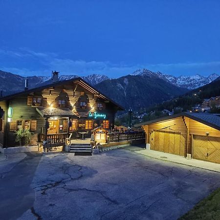 Auberge La Tzoumaz Zewnętrze zdjęcie
