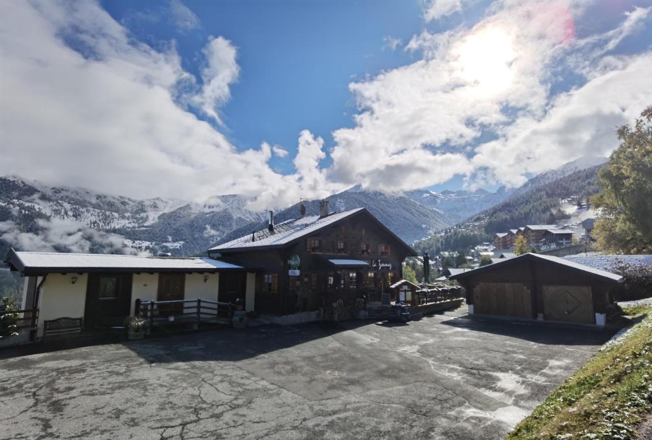 Auberge La Tzoumaz Zewnętrze zdjęcie